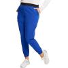 Cherokee Euphoria Women Scrubs Pant Mid Rise Jogger CK260A(Electric Galaxy)