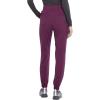 Cherokee Euphoria Women Scrubs Pant Mid Rise Jogger CK260A(Wine)