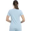 Cherokee Euphoria Women Scrubs Top Tuckable V-Neck CK788A(Ocean Mineral)