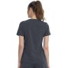 Cherokee Euphoria Women Scrubs Top Tuckable V-Neck CK788A(Pewter)