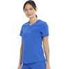 Cherokee Euphoria Women Scrubs Top Tuckable V-Neck CK788A(Royal)