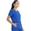 Cherokee Euphoria Women Scrubs Top V-Neck CK786A(Royal)