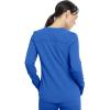 Cherokee Euphoria Women Warm Up Scrubs Jacket Snap Front CK387A(Royal)