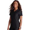 Cherokee Form Women Scrubs Top V Neck CK843(Black)