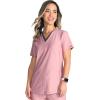 Cherokee Form Women Scrubs Top V Neck CK843(Mauve Orchid)