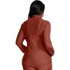 Cherokee Form Women Warm Up Scrubs Jacket Zip Front CK390(Masala)