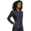 Cherokee Form Women Warm Up Scrubs Jacket Zip Front CK390(Pewter)