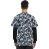 Cherokee Infinity Men Scrubs Top V-Neck CK920(Cool Down Camo)
