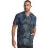 Cherokee Infinity Men Scrubs Top V-Neck CK920(Gradient Grid)