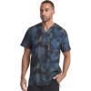 Cherokee Infinity Men Scrubs Top V-Neck CK920(Gradient Grid)