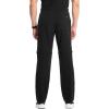 Cherokee Infinity Men’s Mid Rise Straight Leg Convertible Zip Off Shorts Design/Pant with 3 Pockets IN202A(Black)