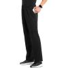 Cherokee Infinity Men’s Mid Rise Straight Leg Convertible Zip Off Shorts Design/Pant with 3 Pockets IN202A(Black)