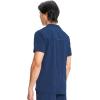 Cherokee Infinity Mens V-Neck Scrub Top, 1 Zip Chest Pocket, Rib-Knit Neckline, Side Vents – IN700A(Navy)