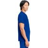 Cherokee Infinity Mens V-Neck Scrub Top Modern Fit, 3 Pockets, Rib-Knit Back Panels, Moisture-Wicking 360° Stretch – CK900A(Galaxy Blue)