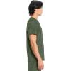 Cherokee Infinity Mens V-Neck Scrub Top Modern Fit, 3 Pockets, Rib-Knit Back Panels, Moisture-Wicking 360° Stretch – CK900A(Olive)