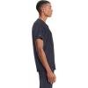 Cherokee Infinity Mens V-Neck Scrub Top Modern Fit, 3 Pockets, Rib-Knit Back Panels, Moisture-Wicking 360° Stretch – CK900A(Pewter)