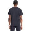 Cherokee Infinity Mens V-Neck Scrub Top Modern Fit, 3 Pockets, Rib-Knit Back Panels, Moisture-Wicking 360° Stretch – CK900A(Pewter)