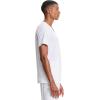 Cherokee Infinity Mens V-Neck Scrub Top Modern Fit, 3 Pockets, Rib-Knit Back Panels, Moisture-Wicking 360° Stretch – CK900A(White)