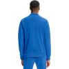 Cherokee Infinity Mens Zip Front Warm-Up Scrub Jacket, Modern Fit, 5 Pockets, Rib-Knit Panels Moisture Wicking – CK305A(Royal)