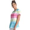 Cherokee Infinity Nurse Gifts Women Scrubs Top V-Neck CK734, L, Trippy Stripes