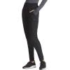 Cherokee Infinity Womens High Rise Skinny Scrub Pants, 5 Pockets, Moisture Wicking, Easy Care, PROTX2 & 360 Stretch – CK067A(Black)