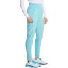 Cherokee Infinity Womens High Rise Skinny Scrub Pants, 5 Pockets, Moisture Wicking, Easy Care, PROTX2 & 360 Stretch – CK067A(Cloud Blue)