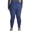 Cherokee Infinity Womens High Rise Skinny Scrub Pants, 5 Pockets, Moisture Wicking, Easy Care, PROTX2 & 360 Stretch – CK067A(Navy)