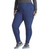 Cherokee Infinity Womens High Rise Skinny Scrub Pants, 5 Pockets, Moisture Wicking, Easy Care, PROTX2 & 360 Stretch – CK067A(Navy)