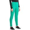 Cherokee Infinity Womens High Rise Skinny Scrub Pants, 5 Pockets, Moisture Wicking, Easy Care, PROTX2 & 360 Stretch – CK067A(Palm Leaf)