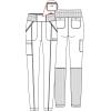 Cherokee Infinity Womens High Rise Skinny Scrub Pants, 5 Pockets, Moisture Wicking, Easy Care, PROTX2 & 360 Stretch – CK067A(Royal)