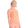 Cherokee Infinity Womens Long Sleeve Underscrub Top, Thumbhole Cuffs, Moisture Wicking, 360 Stretch Fabric Undertee – IN641(Electric Coral)