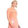 Cherokee Infinity Womens Long Sleeve Underscrub Top, Thumbhole Cuffs, Moisture Wicking, 360 Stretch Fabric Undertee – IN641(Electric Coral)