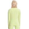 Cherokee Infinity Womens Long Sleeve Underscrub Top, Thumbhole Cuffs, Moisture Wicking, 360 Stretch Fabric Undertee – IN641(Green Energy)