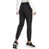 Cherokee Infinity Womens Mid Rise Jogger Scrub Pants Rib-Knit Waist, 6 Pockets, 360° Stretch Moisture-Wicking – CK080A(Black)