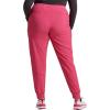 Cherokee Infinity Womens Mid Rise Jogger Scrub Pants Rib-Knit Waist, 6 Pockets, 360° Stretch Moisture-Wicking – CK080A(Carmine Pink)