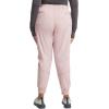 Cherokee Infinity Womens Mid Rise Jogger Scrub Pants Rib-Knit Waist, 6 Pockets, 360° Stretch Moisture-Wicking – CK080A(Frosted Rose Heather)