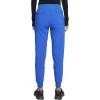 Cherokee Infinity Womens Mid Rise Jogger Scrub Pants Rib-Knit Waist, 6 Pockets, 360° Stretch Moisture-Wicking – CK080A(Royal)