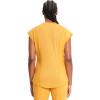 Cherokee Infinity Womens Mock Neck Scrub Top, 4 Pockets, Dolman Sleeves, Rib-Knit Back Panel Stylish Medical Top – CK742A(Gold Rush)