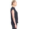 Cherokee Infinity Womens Mock Neck Scrub Top, 4 Pockets, Dolman Sleeves, Rib-Knit Back Panel Stylish Medical Top – CK742A(Pewter)