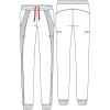 Cherokee Infinity Womens Pull-On Scrub Jogger Pants Mid Rise Bottoms, 4 Pockets, Elastic Waist Interior Drawstring – IN122A(Hunter)