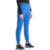 Cherokee Infinity Womens Pull-On Scrub Jogger Pants Mid Rise Bottoms, 4 Pockets, Elastic Waist Interior Drawstring – IN122A(Royal)