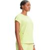 Cherokee Infinity Womens Round Neck Scrub Top, Partial Zip Covered Placket, 3 Zip Pockets, PROTX2 Technology – IN622A(Green Energy)