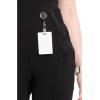 Cherokee Infinity Womens Scrub Jogger Pants, Mid Rise, Moisture Wicking, Wrinkle-Resistant, 360 Stretch, 5 Pockets – CK110A(Black)
