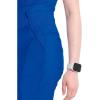 Cherokee Infinity Womens Scrub Jogger Pants, Mid Rise, Moisture Wicking, Wrinkle-Resistant, 360 Stretch, 5 Pockets – CK110A(Galaxy Blue)