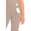 Cherokee Infinity Womens Scrub Jogger Pants, Mid Rise, Moisture Wicking, Wrinkle-Resistant, 360 Stretch, 5 Pockets – CK110A(Khaki)