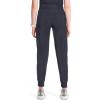 Cherokee Infinity Womens Scrub Jogger Pants, Mid Rise, Moisture Wicking, Wrinkle-Resistant, 360 Stretch, 5 Pockets – CK110A(Pewter)