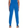 Cherokee Infinity Womens Scrub Jogger Pants, Mid Rise, Moisture Wicking, Wrinkle-Resistant, 360 Stretch, 5 Pockets – CK110A(Royal)
