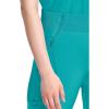 Cherokee Infinity Womens Scrub Jogger Pants, Mid Rise, Moisture Wicking, Wrinkle-Resistant, 360 Stretch, 5 Pockets – CK110A(Teal Blue)