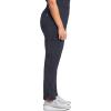 Cherokee Infinity Women’s Scrub Pant Mid Rise Tapered Leg Pull-on Bottom with Moisture Wicking & 360° Stretch Fabric CK065A(Pewter)