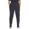 Cherokee Infinity Women’s Scrub Pant Mid Rise Tapered Leg Pull-on Bottom with Moisture Wicking & 360° Stretch Fabric CK065A(Pewter)